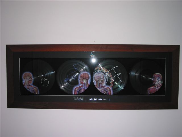 Michaels framed Lateralus Vinyl